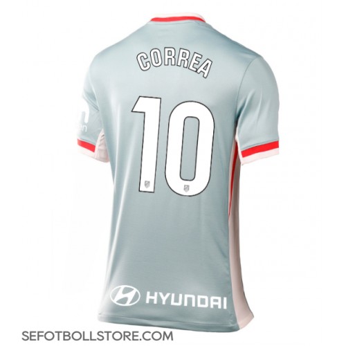 Atletico Madrid Angel Correa #10 Replika Bortatröja Dam 2024-25 Kortärmad